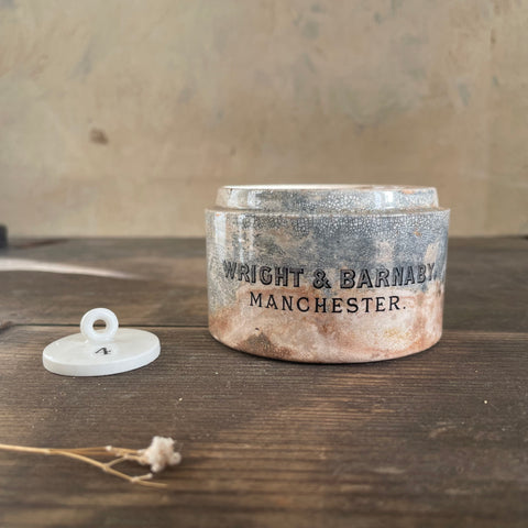 Antique Wright & Barnaby Chemist Pot