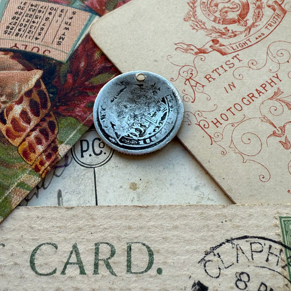 Victorian R COOK Love Token Charm