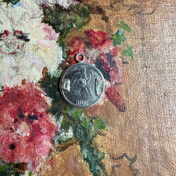 Victorian ‘From a Friend’ Love Token Charm