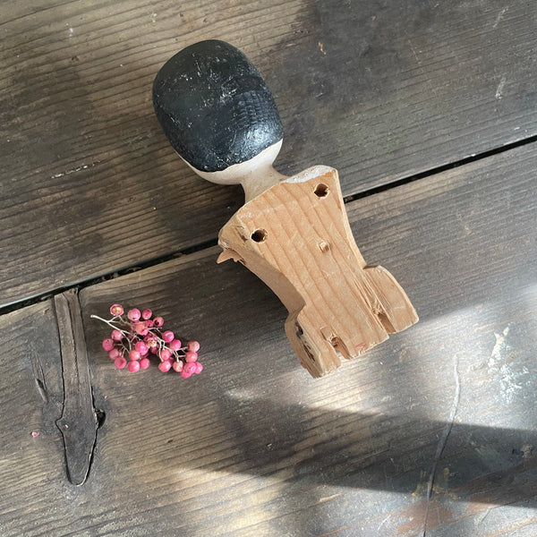 Vintage Peg Doll Head