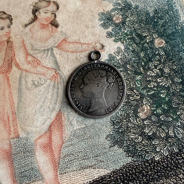 Victorian 19th Dec 1893 N. Love Token Charm