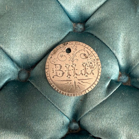Victorian Bill Love Token Charm