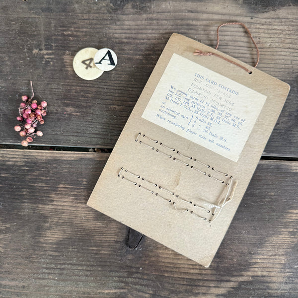Vintage Nibs Sign