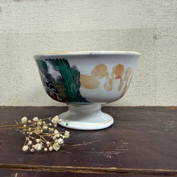 Antique Victorian Motto Pot