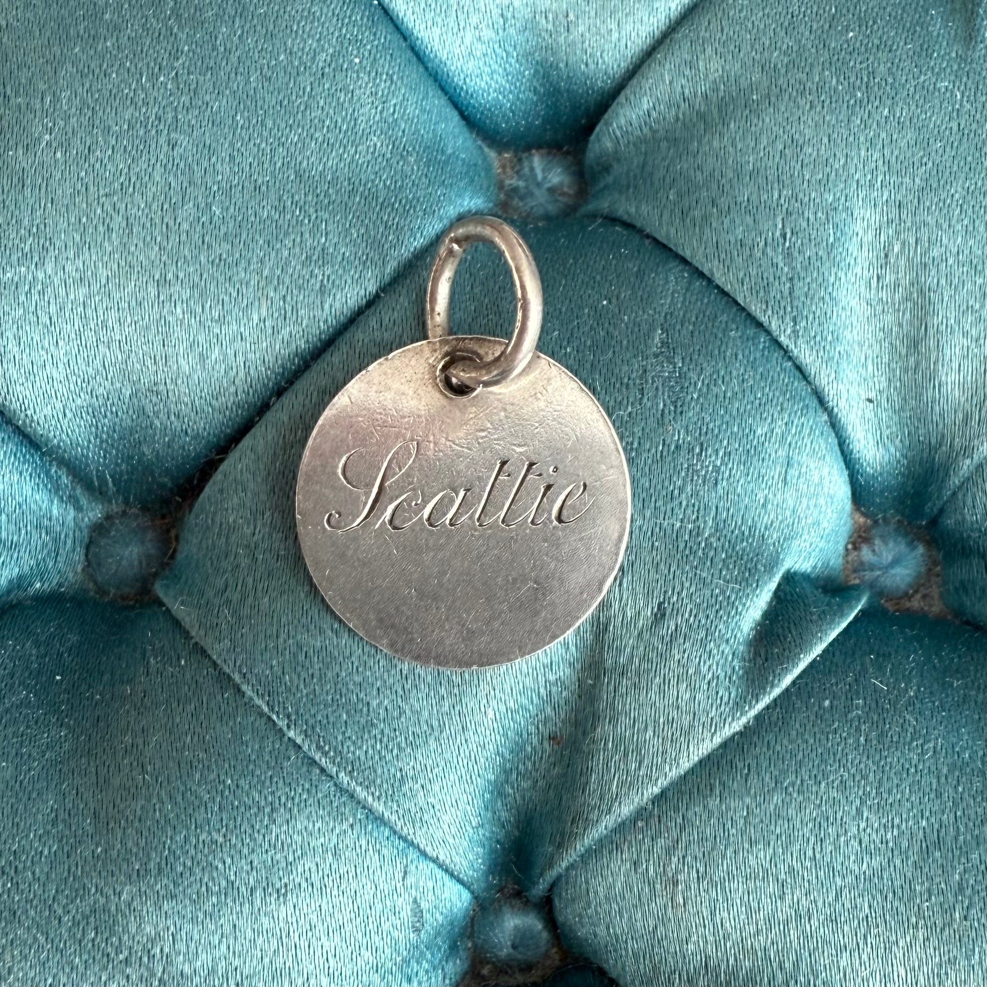 Victorian Scattie Love Token Charm