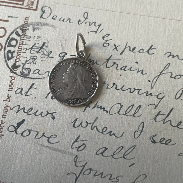 Victorian Mabel Love Token Charm