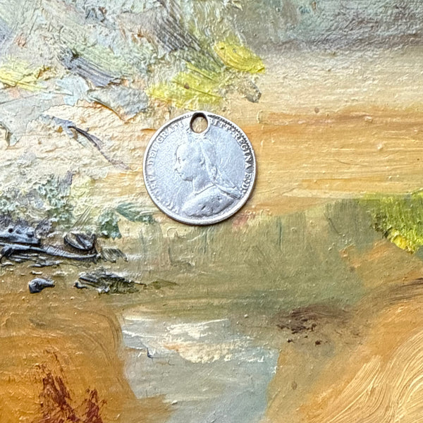 Victorian TM Love Token Charm
