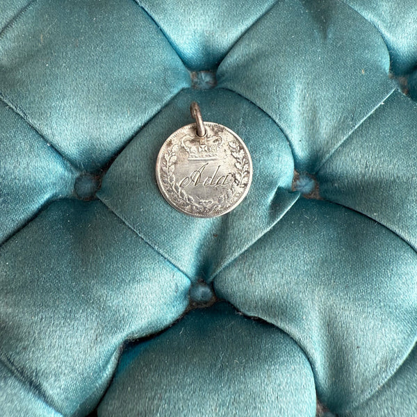Victorian Ada Love Token Charm