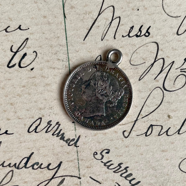 Victorian Frank Love Token Charm
