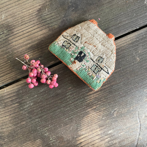 Antique House Pin Cushion