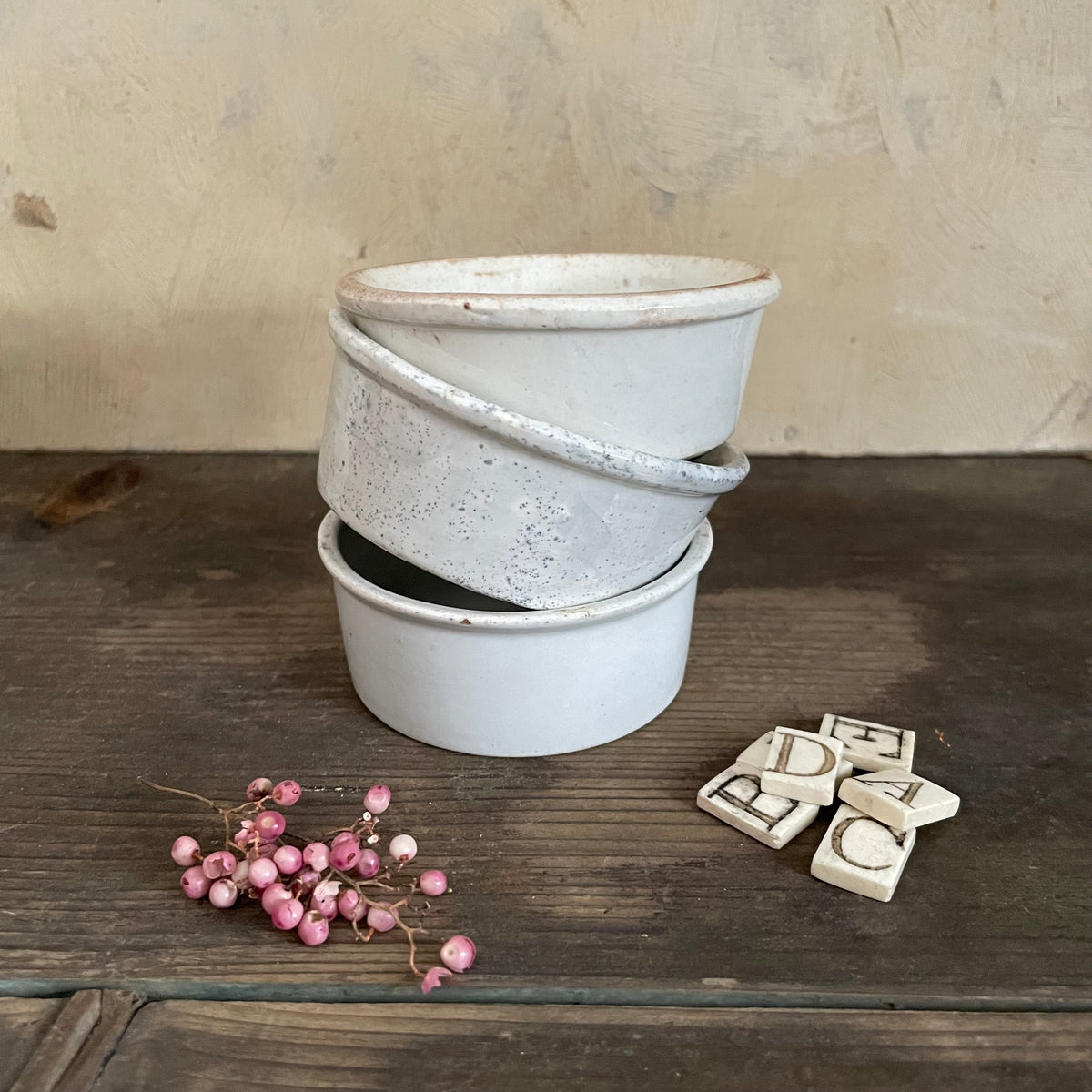 Plain Victorian Meat Pots – No.4 Vintage