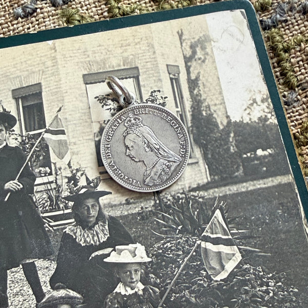 Victorian Susie Love Token Charm