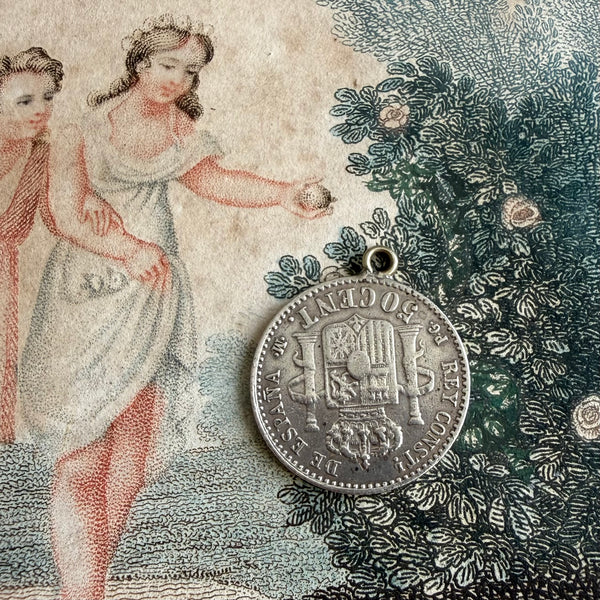 Victorian Eleazer Love Token Charm