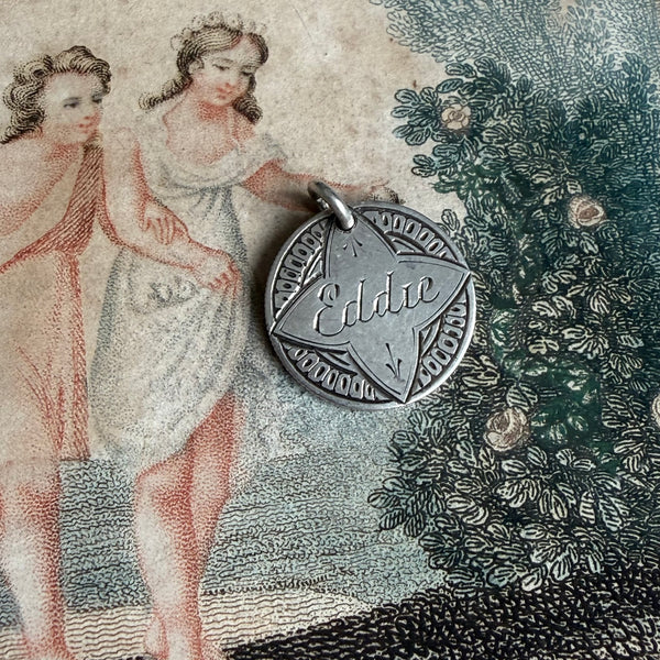 Victorian Eddie Love Token Charm