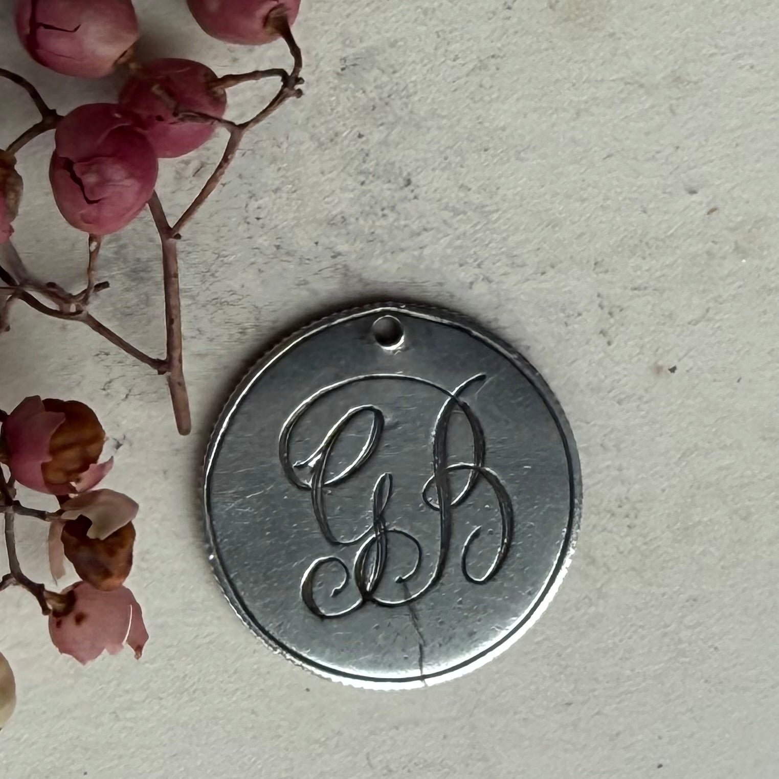Victorian GB Love Token Charm