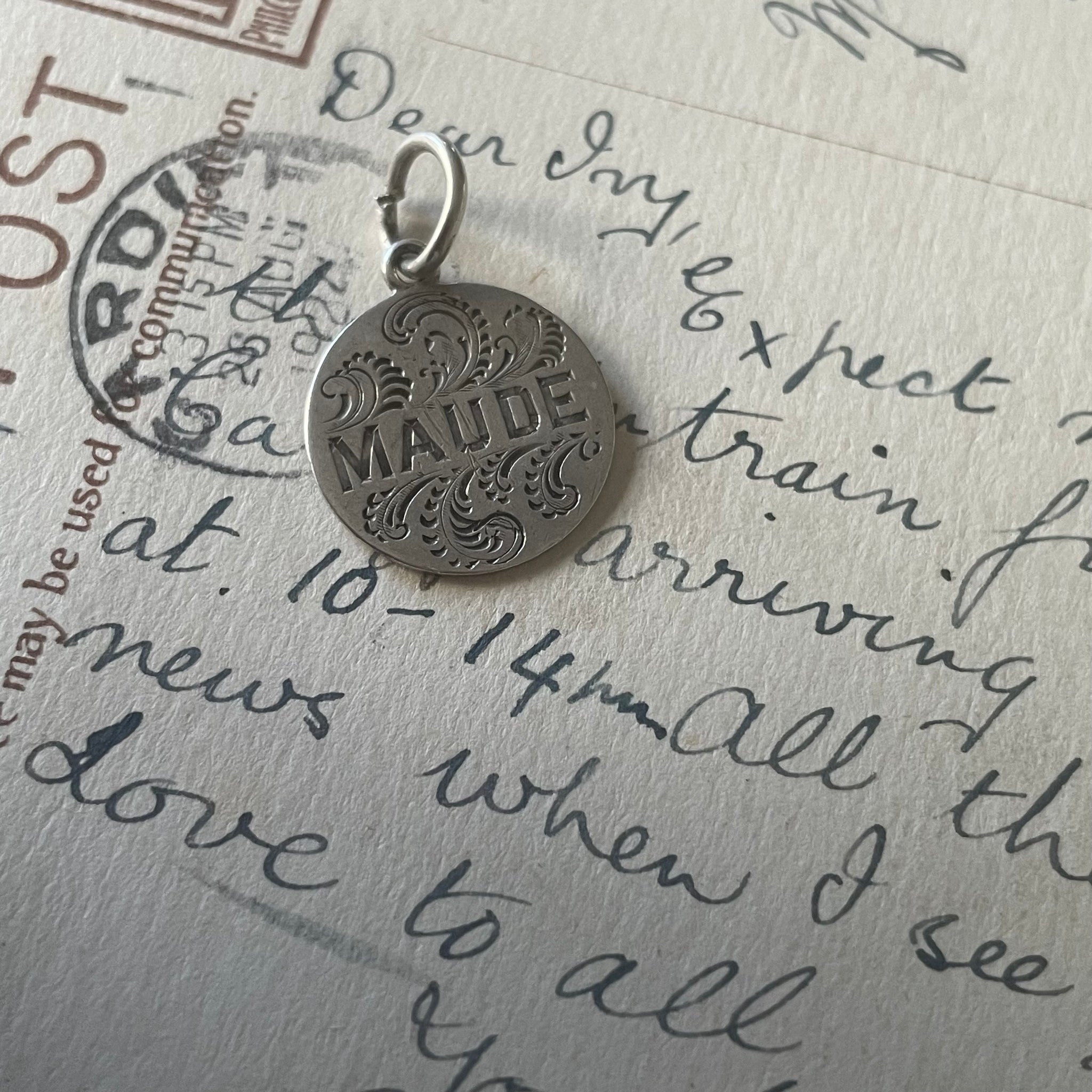 Victorian Maude Love Token Charm