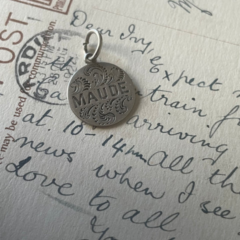 Victorian Maude Love Token Charm