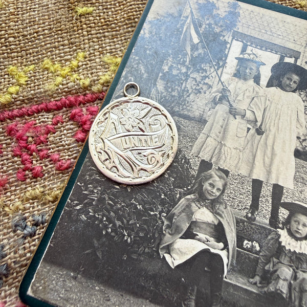 Victorian Auntie Love Token Charm