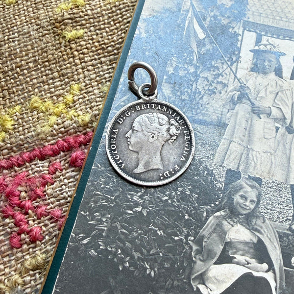 Victorian Gordon 1894 Love Token Charm