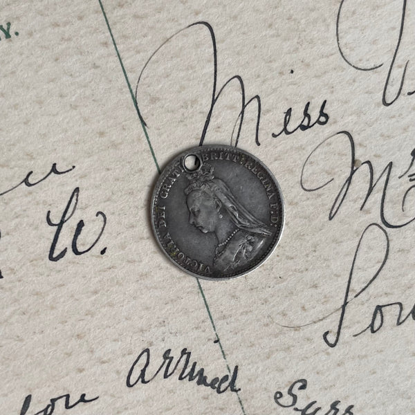 Victorian Alice Love Token Charm