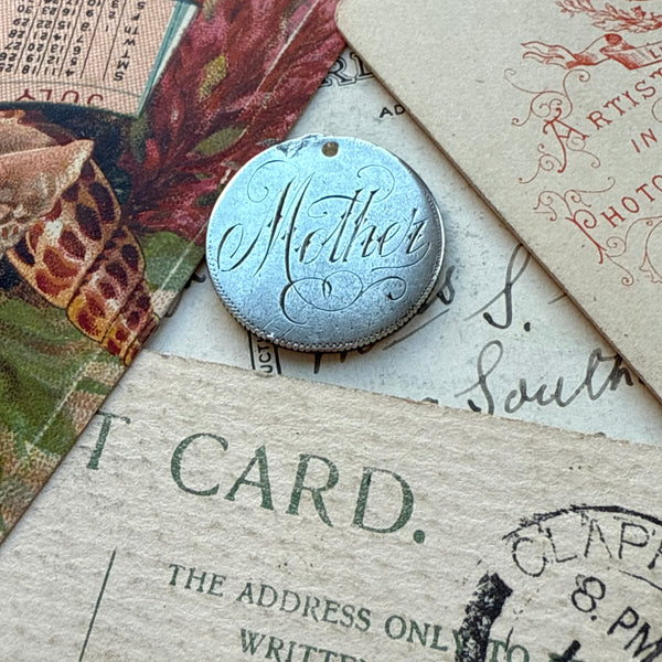 Victorian Mother Love Token Charm