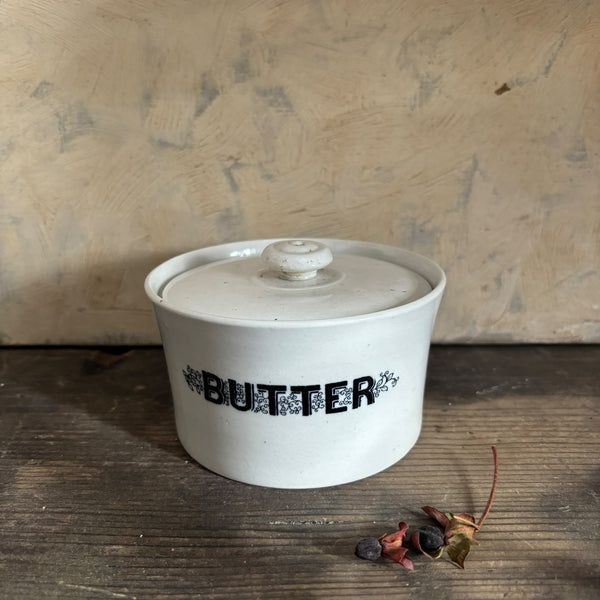 Antique Victorian Butter Dish
