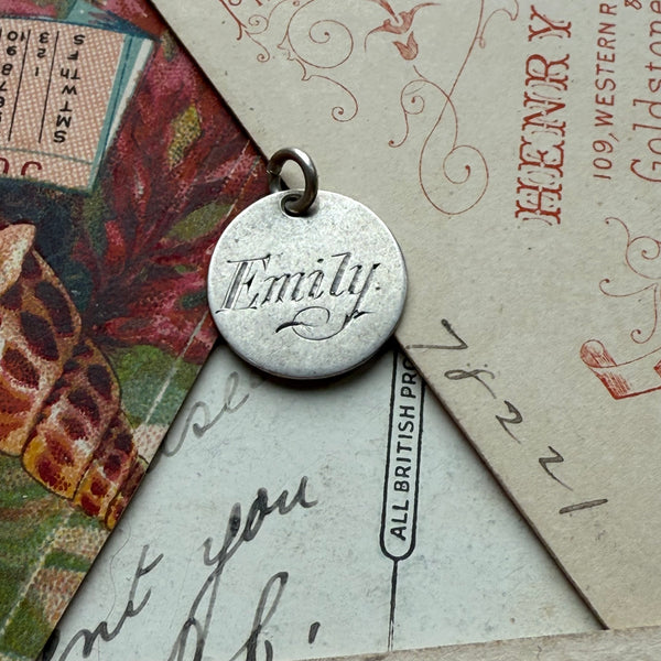 Victorian Emily Love Token Charm
