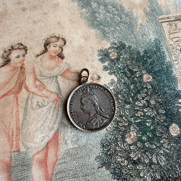 Victorian Nancy Love Token Charm