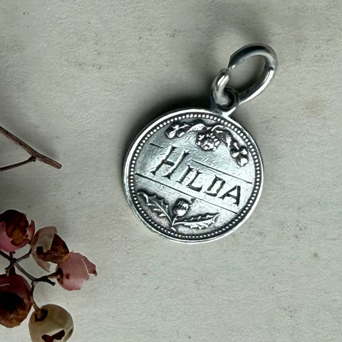 Victorian Hilda Love Token Charm
