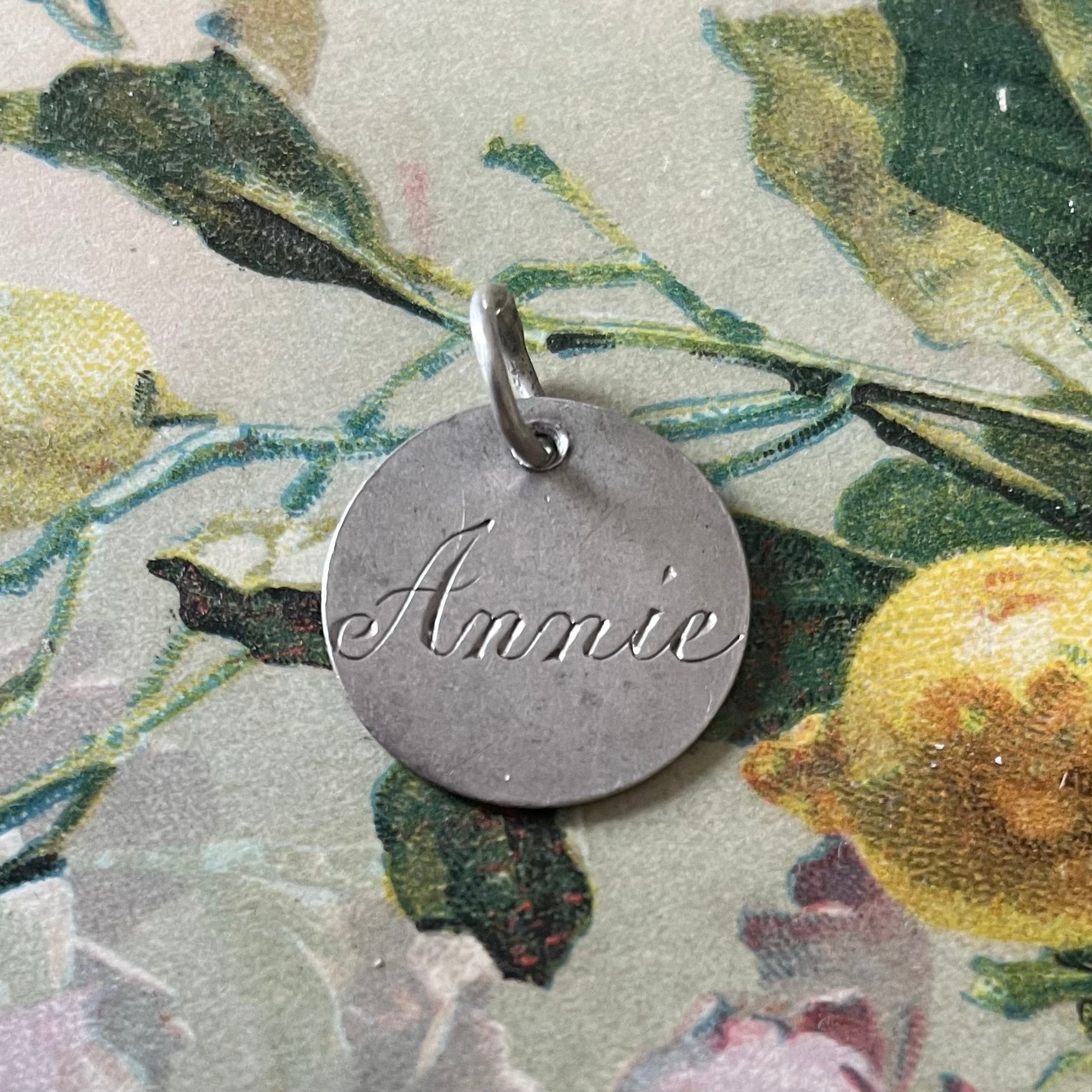 Victorian Annie Love Token Charm