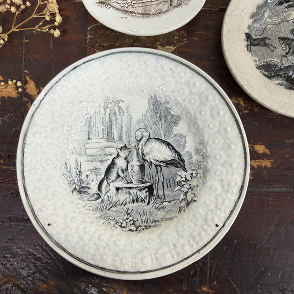 Antique Victorian Transfer Plate