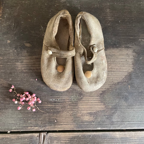 Antique Doll Shoes