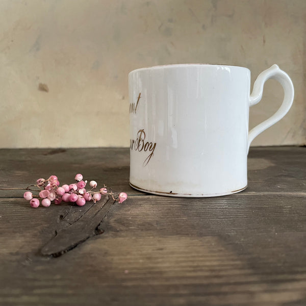 Edwardian 'For My Dear Boy' Mug