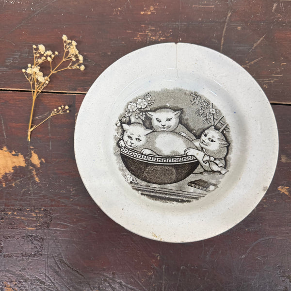 Antique Victorian Transfer Plate