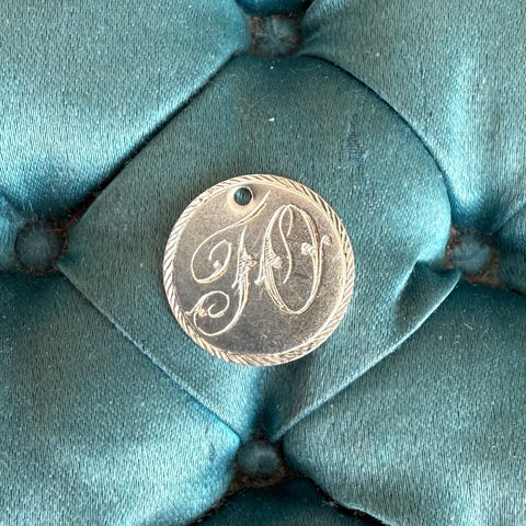 Victorian TO Love Token Charm
