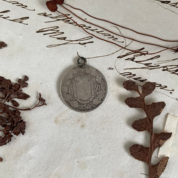 Victorian Nellie Love Token Charm