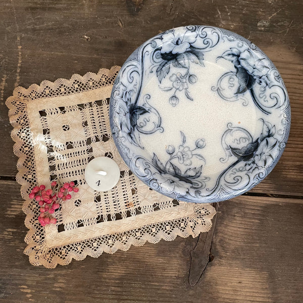 Vintage Transfer Ceramic Dish