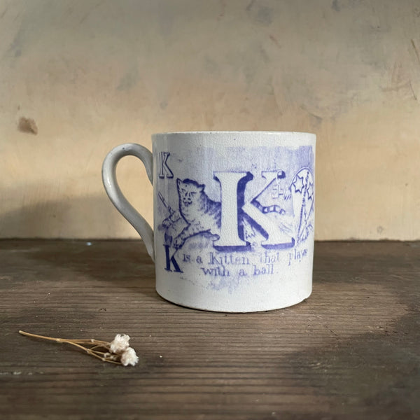 Childs Victorian Alphabet Mug