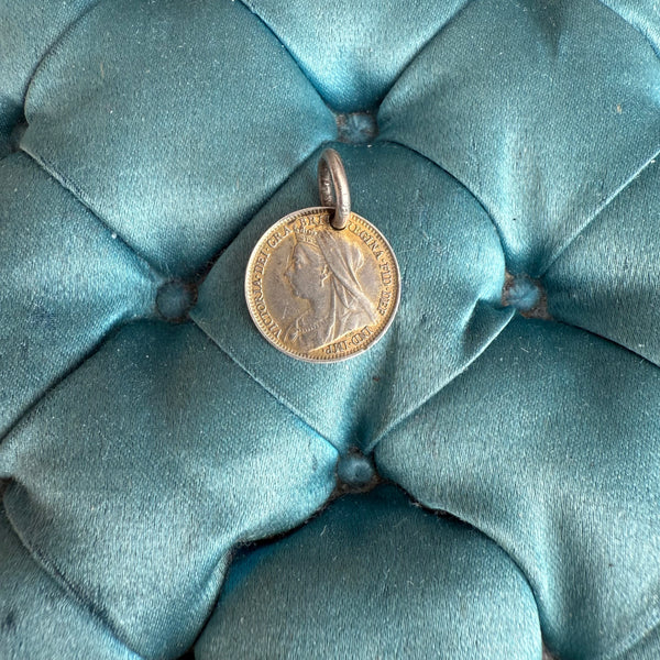Victorian Given Love Token Charm