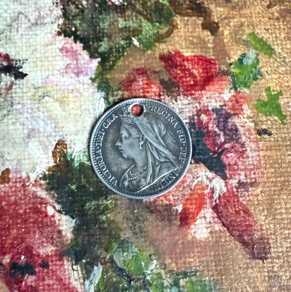 Victorian Auntie Love Token Charm