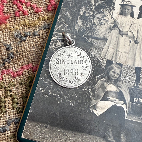 Victorian Sinclair 1898 Love Token Charm