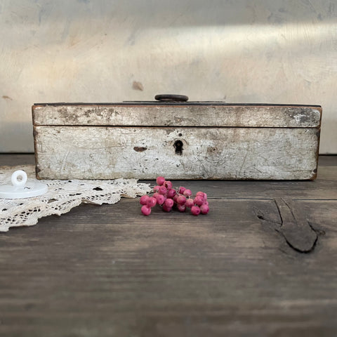 Antique Worn Wooden Box