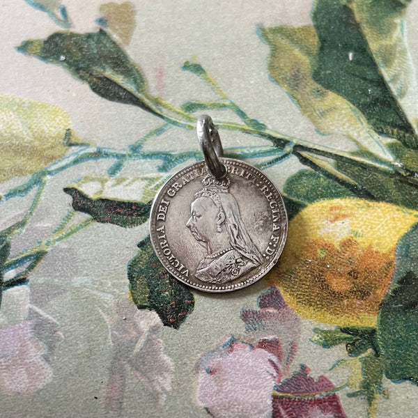 Victorian Arthur 1893 Love Token Charm