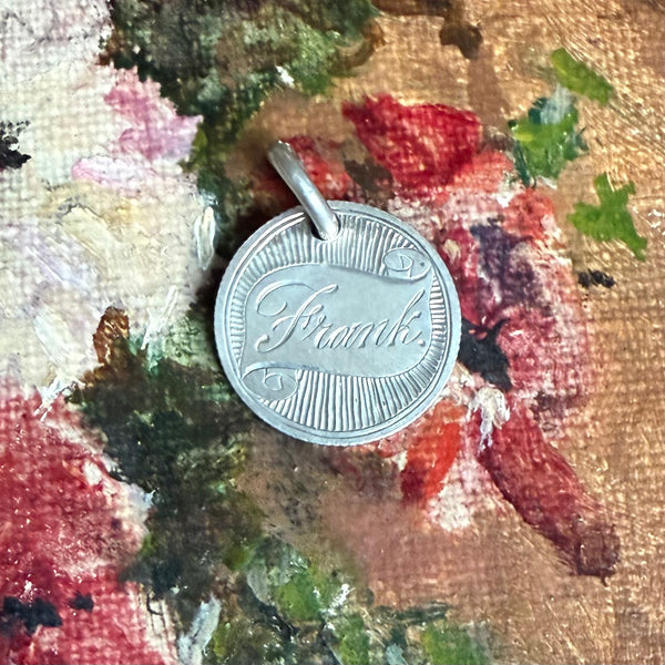 Victorian Frank Love Token Charm