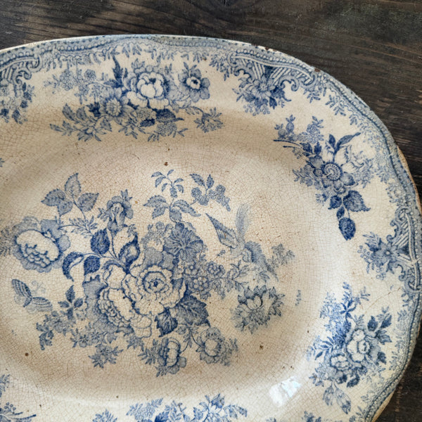 Antique Crazed Platter