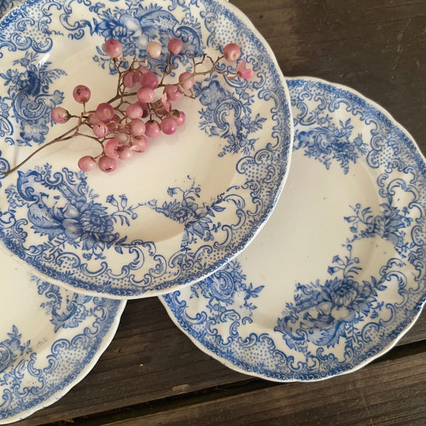 Victorian Transferware Child Plates