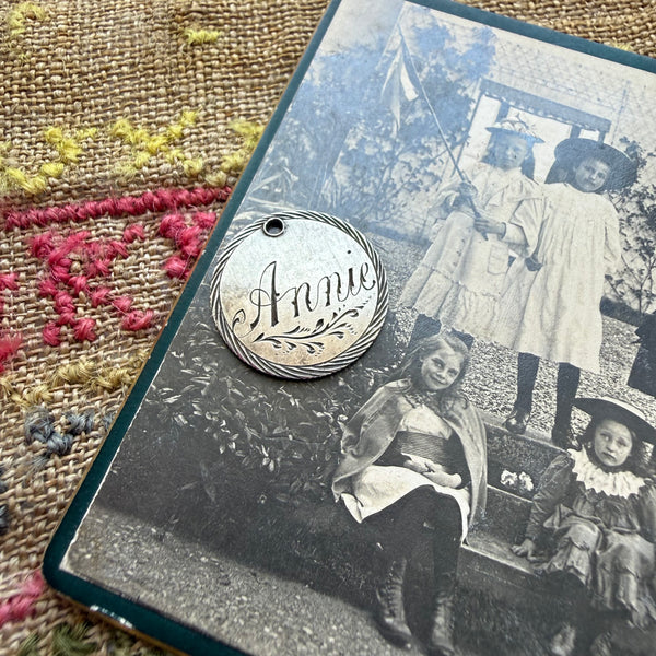 Victorian Annie Love Token Charm