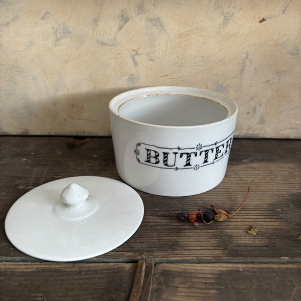 Antique Victorian Butter Dish
