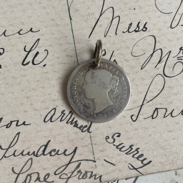 Victorian Flora Love Token Charm