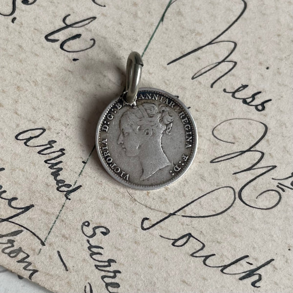 Victorian AL Love Token Charm